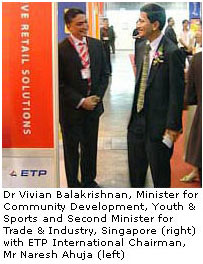 ETP International Launches ETP V5.x at RITE 2005, Singapore. 1(September – 2005)