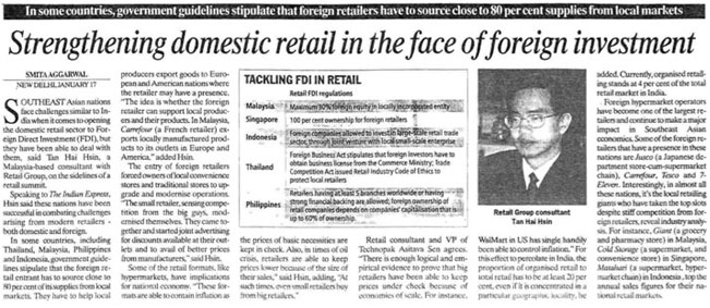 Retail NEXT India speaker Tan Hai Hsin interviewed by India Express