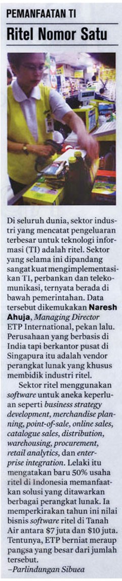 Business Week Covers ETP International